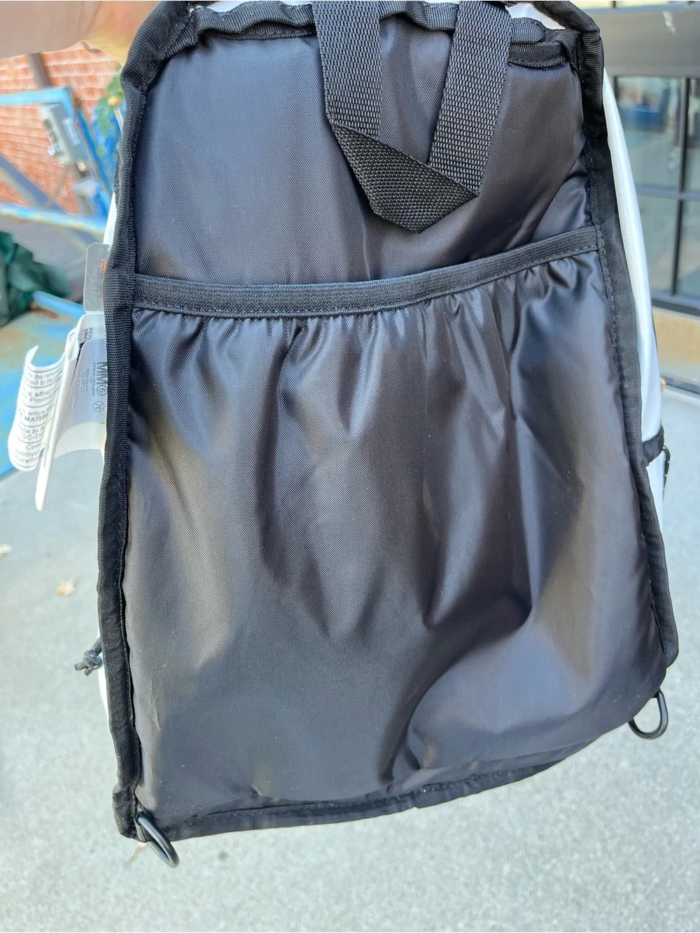 Maison Margiela x Eastpak Collab Logo Backpack Blue MM6 Reversible